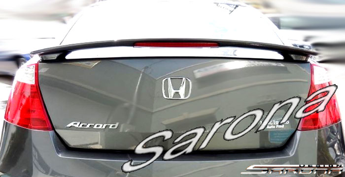 Custom Honda Accord Trunk Wing  Coupe (2008 - 2012) - $189.00 (Manufacturer Sarona, Part #HD-092-TW)